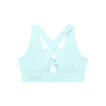 Women's Twist Front V-Neck Mindezy Sports Br