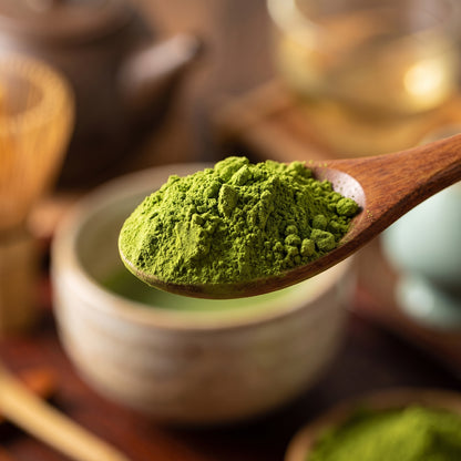 MINDEZY Organic Matcha with Mushrooms - Focused Energy for Mind & Body (30 Servings) | Non-Psychoactive