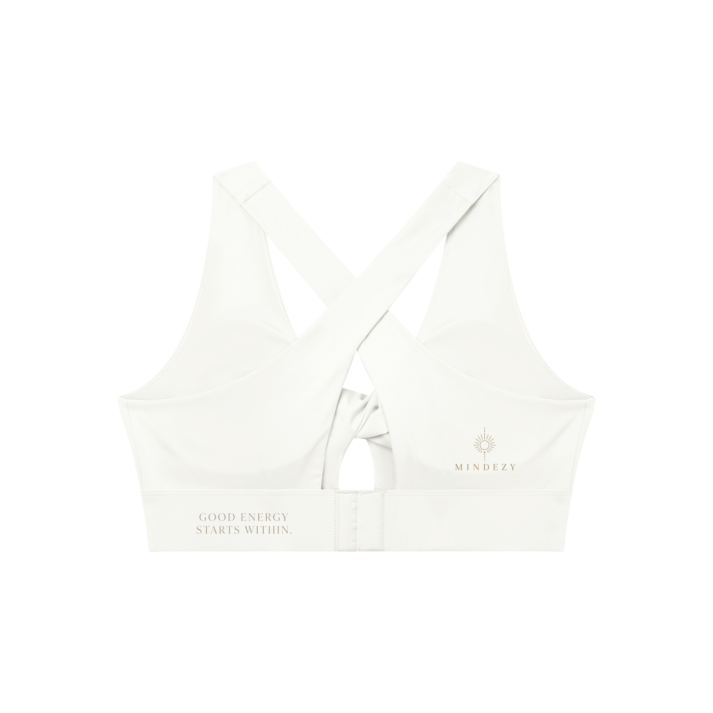 Women's Twist Front V-Neck Mindezy Sports Br