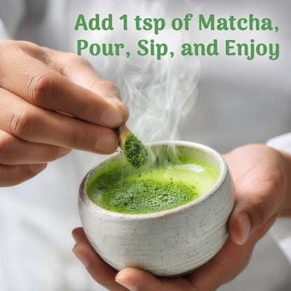 MINDEZY Matcha with Mushrooms - Focused Energy for Mind & Body (30 Servings)