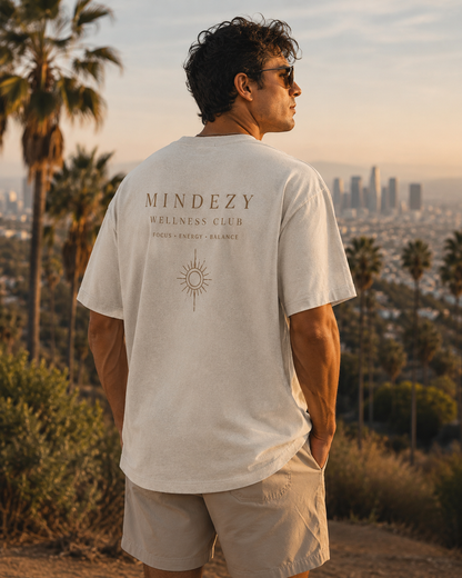 "Clean Focus. Clean Energy." - Premium Apricot Mindezy T-Shirt