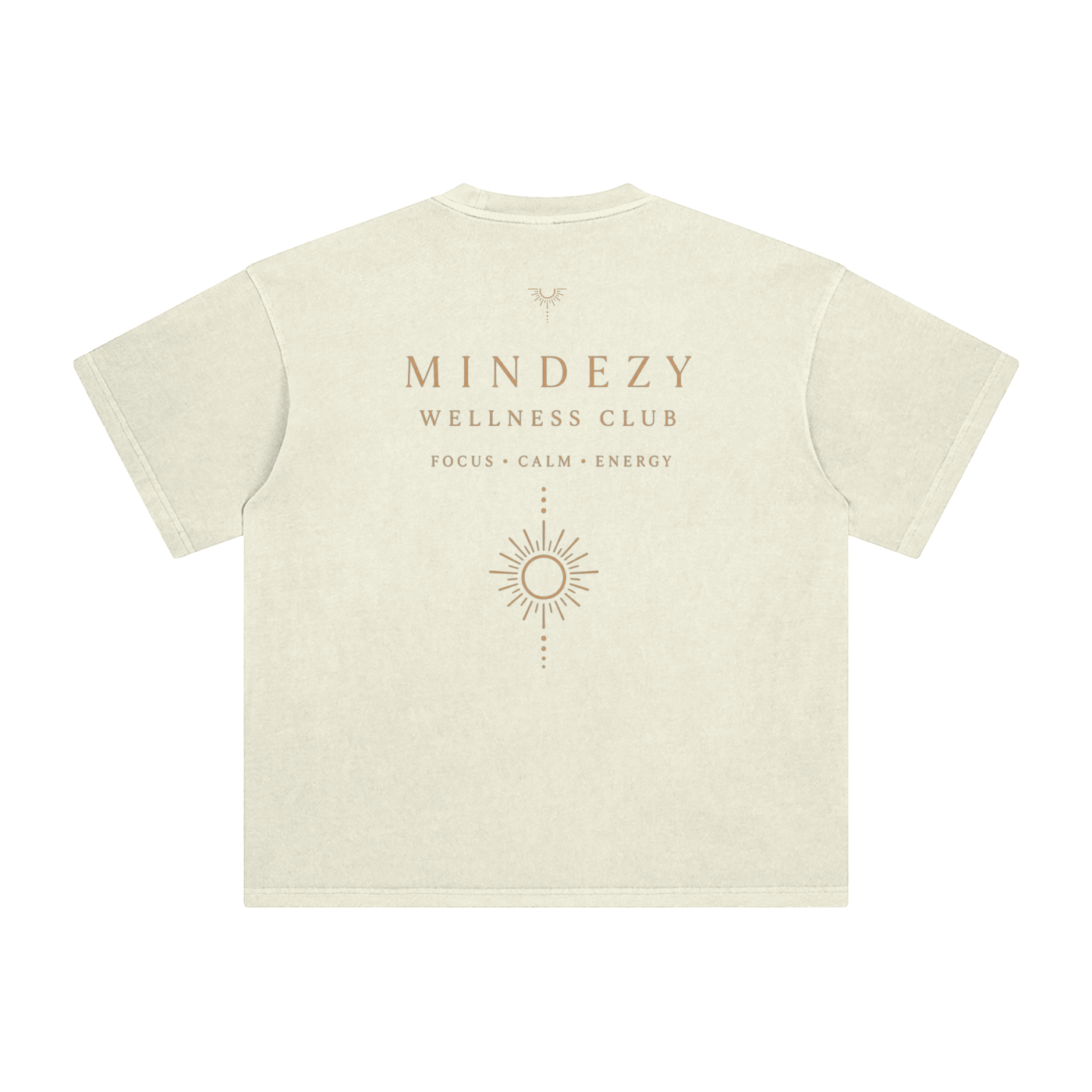 "Clean Focus. Clean Energy." - Premium Apricot Mindezy T-Shirt